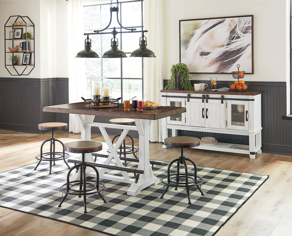 Valebeck Counter Height Table Set