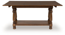 Sturlayne - Brown - Flip Top Sofa Table