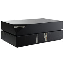 Drisana - Coffee Table - Black Mirrored Finish