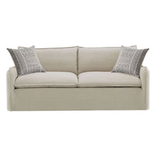 Upendo - Sofa With 2 Pillows - Beige Linen