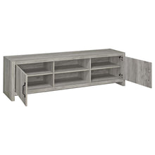 Burke 3-Piece TV Entertainment Center Fits 77-Inch TVs – Grey Driftwood