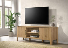 Rowe 65-inch 2-door Wood TV Stand Media Console – Light Oak