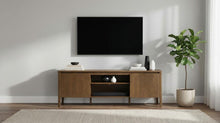Thori 63-inch 2-door TV Stand Media Console – Dark Brown