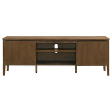 Thori 63-inch 2-door TV Stand Media Console – Dark Brown