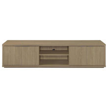 Ingram 4-Door TV Stand for TVs up to 85 Inches – Latte
