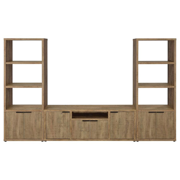 Tabby 3-Piece Entertainment Center for a TV up to 65 Inches – Mango