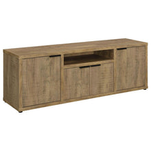 Tabby TV Stand for TVs up to 65 Inches with 4-Door Storage – Mango