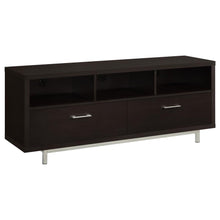 Casey 2-drawer Engineered Wood 60-inch TV Stand – Cappuccino