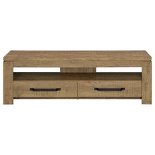 Elkton 2-drawer Engineered Wood 59-inch TV Stand – Mango