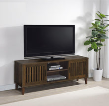 Sedona 2-door TV Stand for TVs up to 65 Inches – Dark Pine