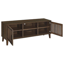 Sedona 2-door TV Stand for TVs up to 65 Inches – Dark Pine