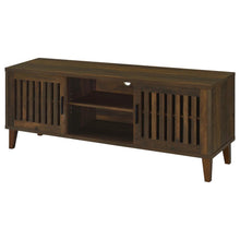 Sedona 2-door TV Stand for TVs up to 65 Inches – Dark Pine