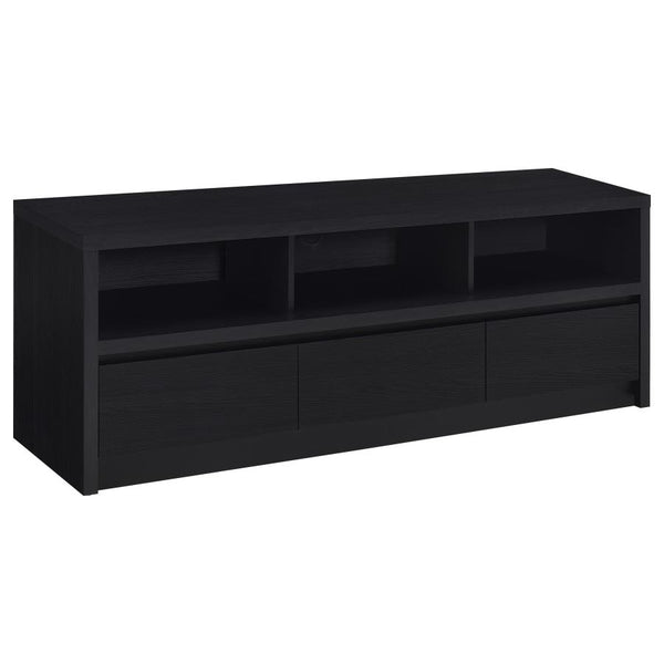 Rutland 59-inch 3-drawer TV Stand Media Console – Black