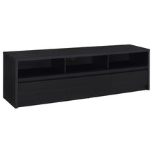 Rutland 78-inch 3-drawer TV Stand Media Console – Black