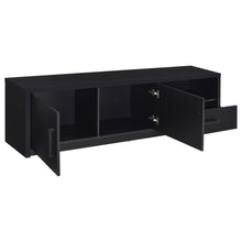 Murray 70-inch 2-door TV Stand Media Console – Black