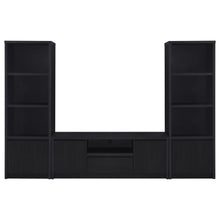 Winfield 3-piece Entertainment Center 60-inch TV Stand – Black