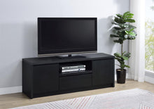 Winfield 60-inch 2-door TV Stand Media Console – Black