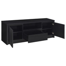 Winfield 60-inch 2-door TV Stand Media Console – Black