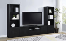 Winfield 3-piece Entertainment Center 78-inch TV Stand – Black