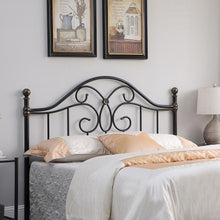 Bailey - Metal Queen / Full Open Frame Headboard - Black