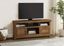 Payne 60-inch TV Stand Media Console – Distressed Brown