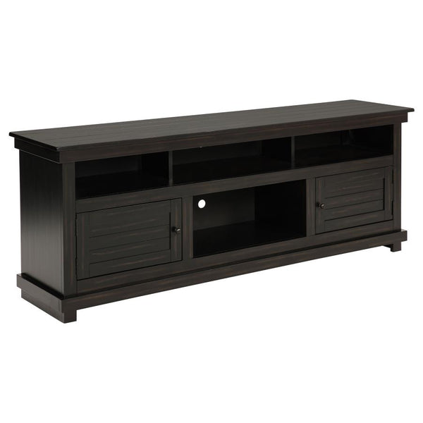 Payne 70-inch TV Stand Media Console – Distressed Java