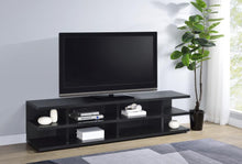 Cartmill 78-inch 2-tier TV Stand Media Console – Black