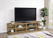 Cartmill 78-inch 2-tier TV Stand Media Console – Mango