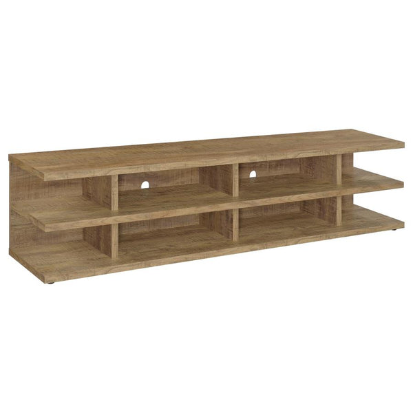 Cartmill 78-inch 2-tier TV Stand Media Console – Mango
