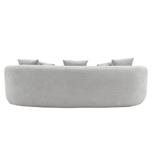 Barasa - Oversize Sofa With 5 Pillows - Gray