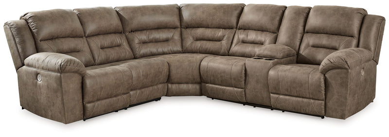 Ravenel - 3 Piece Reclining Sectional complete set