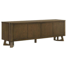 Trotter 71-inch 4-Door Wood TV Stand Media Console – Brown