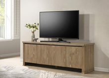 Adina 70-inch TV Stand Media Console – Distressed Light Brown