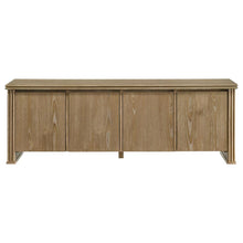 Adina 70-inch TV Stand Media Console – Distressed Light Brown