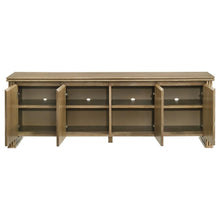 Adina 70-inch TV Stand Media Console – Distressed Light Brown