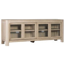 Solano 71-inch 2-door TV Stand Media Console – Weathered Mango