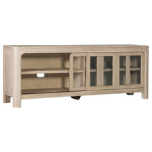 Solano 71-inch 2-door TV Stand Media Console – Weathered Mango