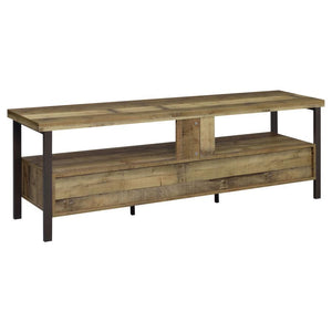 Ruston - 3-Drawer Weathered Pine TV Console