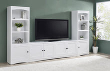 Laughlin 3-piece Entertainment Center TV Stand – White