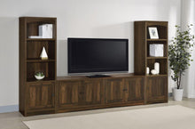 Laughlin 3-piece Entertainment Center TV Stand – Dark Pine