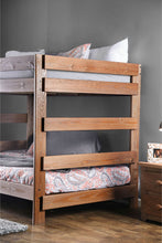 Arlette - Bunk Full Bed With 2 Slat Kits - Mahogany