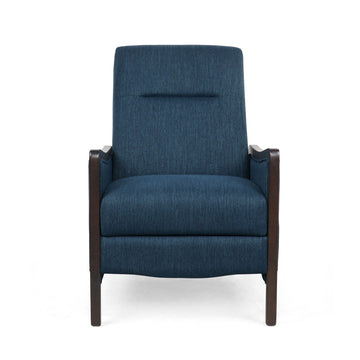Drury - Contemporary Fabric Upholstered Pushback Recliner