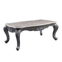 Ariadne - Coffee Table - Marble Top & Platinum