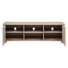 Marcelo 71-inch TV Stand Media Console – Light Elm
