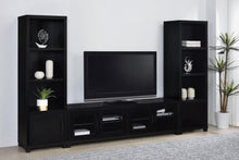 Sachin 3-piece Entertainment Center 79-inch TV Stand – Black