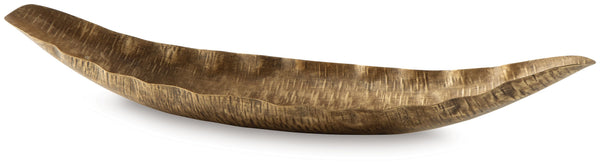Wystenburg Tray Antique Gold Finish
