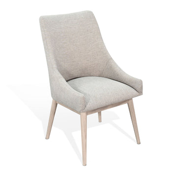Olivia - Highback Cushioned Dining Chair (Set of 2) - Wheat