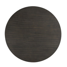 Plateau - Round Table Pedestal Base Top - Rustic Espresso