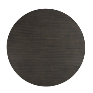 Plateau - Round Table Pedestal Base Top - Rustic Espresso