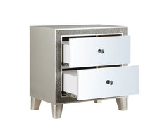 Sliverfluff - Nightstand - Mirrored & Champagne Finish